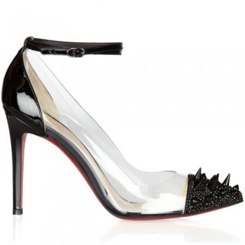 Replica Christian Louboutin Pivichic 120mm Pumps Black Cheap Fake Shoes