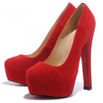 Replica Christian Louboutin Daffodile 160mm Platforms Red Cheap Fake Shoes