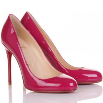 Replica Christian Louboutin Fifi 100mm Pumps Pink Cheap Fake Shoes