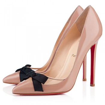 Replica Christian Louboutin Love Me 120mm Pumps Nude Cheap Fake Shoes