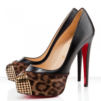 Replica Christian Louboutin Maggie 140mm Pumps Leopard Cheap Fake Shoes