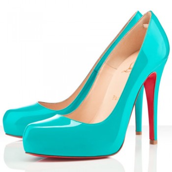 Replica Christian Louboutin Rolando 120mm Pumps Caraibes Cheap Fake Shoes