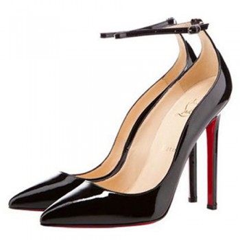 Replica Christian Louboutin Halte 120mm Pumps Black Cheap Fake Shoes