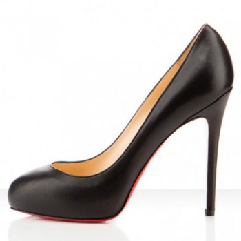 Replica Christian Louboutin New Declic 120mm Pumps Black Cheap Fake Shoes