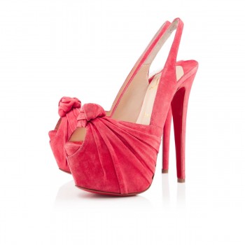 Replica Christian Louboutin Miss Benin 160mm Slingbacks Rose Paris Cheap Fake Shoes