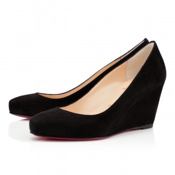 Replica Christian Louboutin Melisa 70mm Pumps Black Cheap Fake Shoes