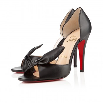 Replica Christian Louboutin Livre 100mm Pumps Black Cheap Fake Shoes