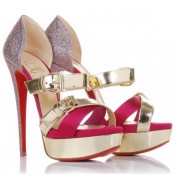 Christian Louboutin Ambertina 140mm Sandals Multicolor