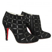 Christian Louboutin Globe 100mm Ankle Boots Black