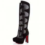 Christian Louboutin Pshycho 120mm Boots Black