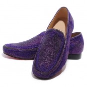 Christian Louboutin Croc Maroc Loafers Parme