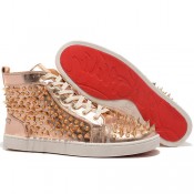 Christian Louboutin Louis Pik Pik Sneakers Bronze