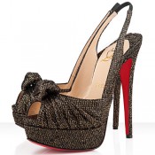 Christian Louboutin Jenny 140mm Slingbacks Black