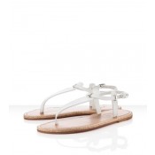 Christian Louboutin Flanana Sandals White