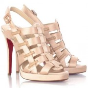 Replica Christian Louboutin Paquita 120mm Sandals Blush Cheap Fake Shoes