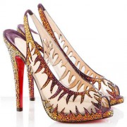 Replica Christian Louboutin Maralena 140mm Special Occasion Flame Cheap Fake Shoes