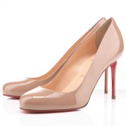 Replica Christian Louboutin Fifi 80mm Pumps Nude Cheap Fake Shoes