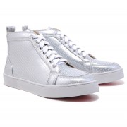 Replica Christian Louboutin Rantus Orlato Sneakers White Cheap Fake Shoes