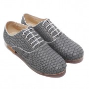 Replica Christian Louboutin Alfredo Loafers Grey Cheap Fake Shoes
