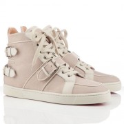 Replica Christian Louboutin Mickael Sneakers Taupe Cheap Fake Shoes