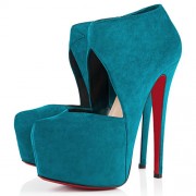 Replica Christian Louboutin Donue 160mm Pumps Peacock Cheap Fake Shoes