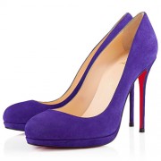 Replica Christian Louboutin Filo 120mm Pumps Violet Cheap Fake Shoes