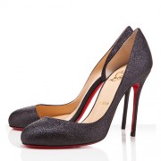 Replica Christian Louboutin Helmour 100mm Pumps Black Cheap Fake Shoes