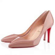 Replica Christian Louboutin Pigalle 80mm Pumps Nude Cheap Fake Shoes