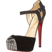 Replica Christian Louboutin Boulima Exclusive D'orsay 120mm Sandals Black Cheap Fake Shoes