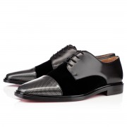 Replica Christian Louboutin Bruno Orlato Loafers Carbone Cheap Fake Shoes