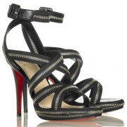 Replica Christian Louboutin Rodita 120mm Sandals Black Cheap Fake Shoes