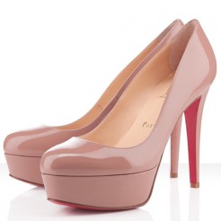 Replica Christian Louboutin Bianca 120mm Platforms Nude Cheap Fake Shoes