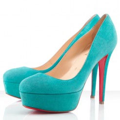 Replica Christian Louboutin Bianca 120mm Platforms Caraibes Cheap Fake Shoes