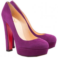 Replica Christian Louboutin Bianca 140mm Platforms Parme Cheap Fake Shoes