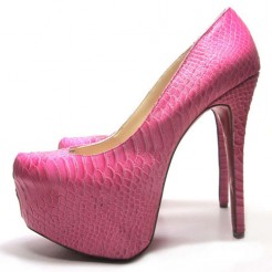 Replica Christian Louboutin Daffodile 160mm Platforms Pink Cheap Fake Shoes