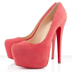 Replica Christian Louboutin Daffodile 160mm Platforms Rose Paris Cheap Fake Shoes