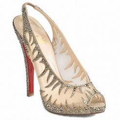 Replica Christian Louboutin Maralena 140mm Special Occasion Crystal Cheap Fake Shoes