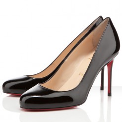 Replica Christian Louboutin Fifi 80mm Pumps Black Cheap Fake Shoes