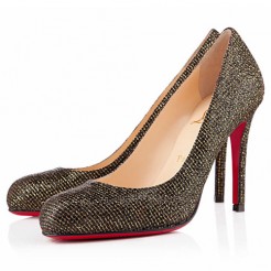 Replica Christian Louboutin Simple 100mm Pumps Black Cheap Fake Shoes