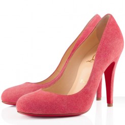 Replica Christian Louboutin Ron Ron 100mm Pumps Rose Paris Cheap Fake Shoes