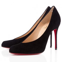 Replica Christian Louboutin Yousra 120mm Pumps Black Cheap Fake Shoes