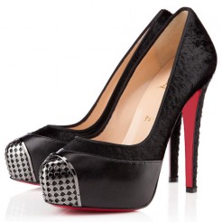 Replica Christian Louboutin Maggie 140mm Pumps Black Cheap Fake Shoes