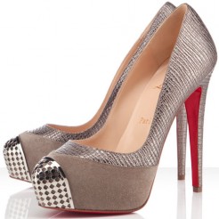 Replica Christian Louboutin Maggie 140mm Pumps Elefante Pewter Cheap Fake Shoes