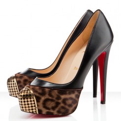 Replica Christian Louboutin Maggie 140mm Pumps Leopard Cheap Fake Shoes