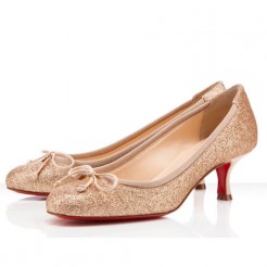 Replica Christian Louboutin Neo Mars 40mm Pumps Nude Cheap Fake Shoes