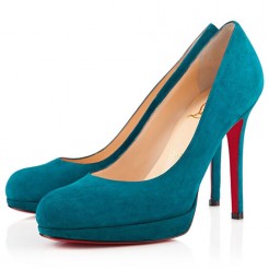 Replica Christian Louboutin New Simple 120mm Pumps Peacock Cheap Fake Shoes