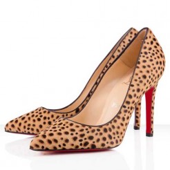 Replica Christian Louboutin Pigalle 100mm Pumps Leopard Cheap Fake Shoes