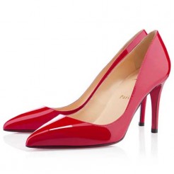 Replica Christian Louboutin Pigalle 80mm Pumps Red Cheap Fake Shoes