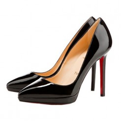 Replica Christian Louboutin Pigalle Plato 120mm Pumps Black Cheap Fake Shoes