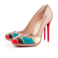 Replica Christian Louboutin Astrogirl 120mm Pumps Nude Cheap Fake Shoes